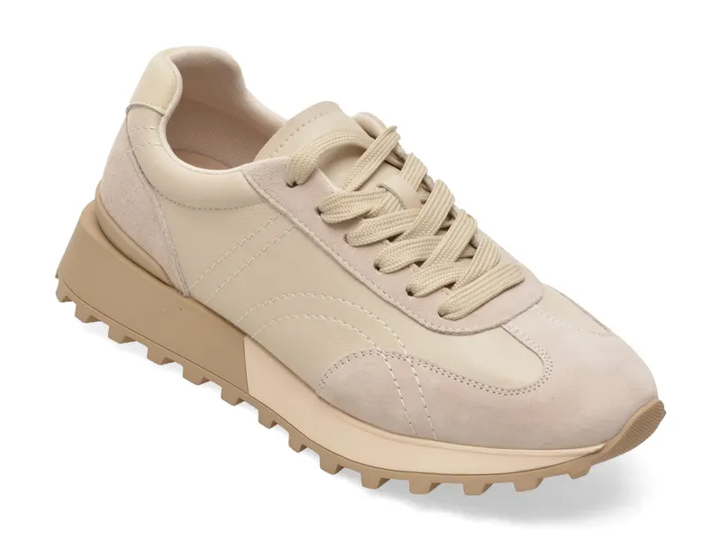 Pantofi sport FLAVIA PASSINI bej, 8509, din piele naturala
