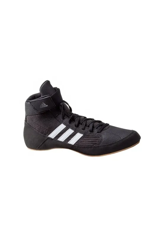 Pantofi pentru fotbal talpa sintetica - inchidere sireturi si curea Velcro - texil - negru -