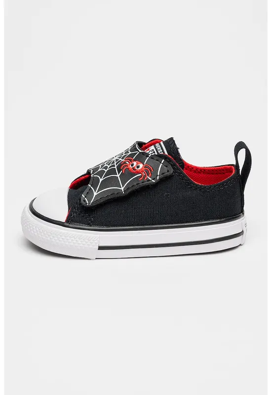 Pantofi sport cu imprimeu grafic - Rosu/Alb/Negru
