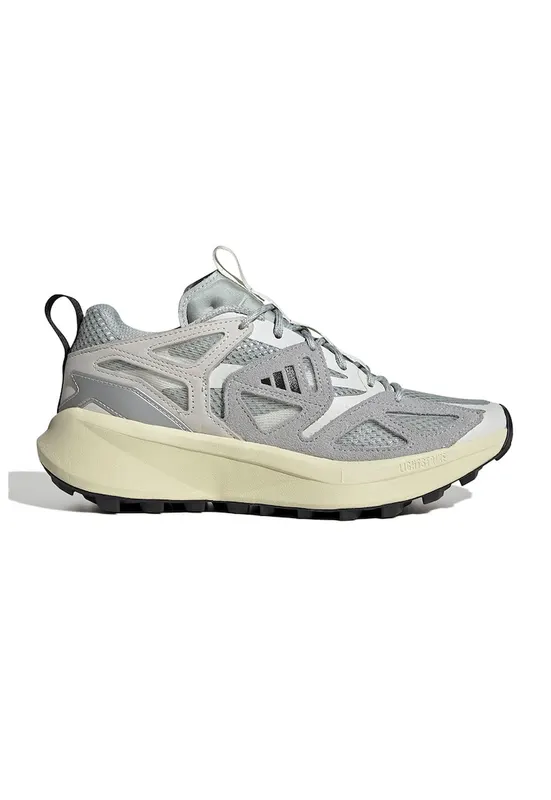 Pantofi sport cu garnituri din piele intoarsa si material sintetic Kantai - Gri deschis/Argintiu
