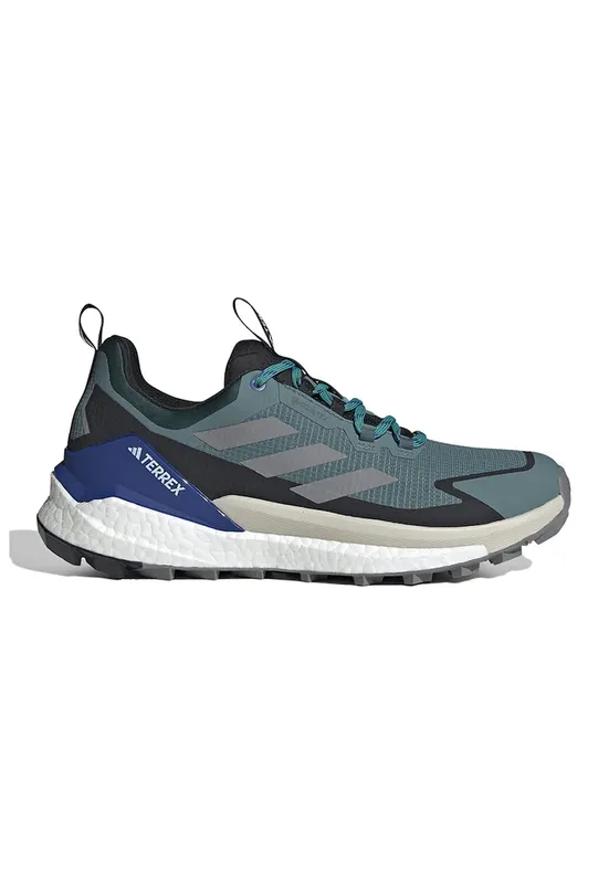 Pantofi pentru drumetii Terrex Free Hiker 2.0 Low Gore-Tex - Negru/Verde persan