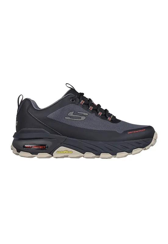 Pantofi impermeabili pentru drumetii Max Protect-Fast - Negru/Albastru inchis