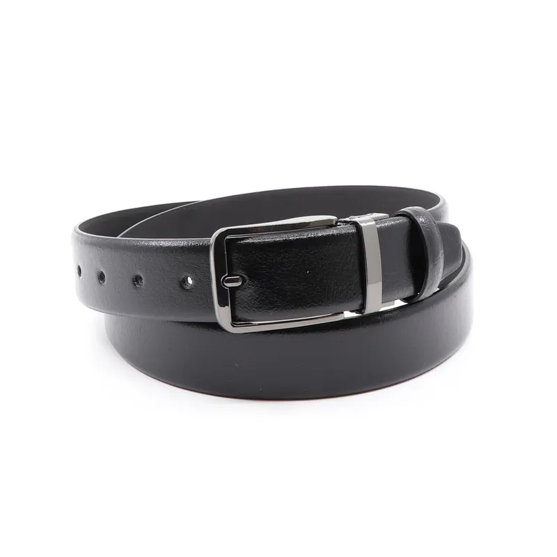 Curea barbati neagra din piele 1bcu353004ecn — imaginea 2