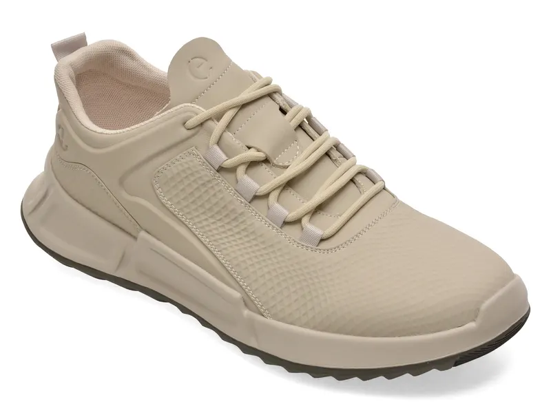 Pantofi sport EPICA albi, 27259, din piele naturala