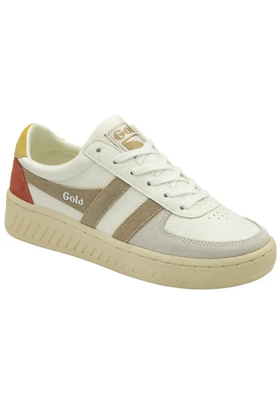 Pantofi dama Grandslam Trident - Piele naturala - Crem