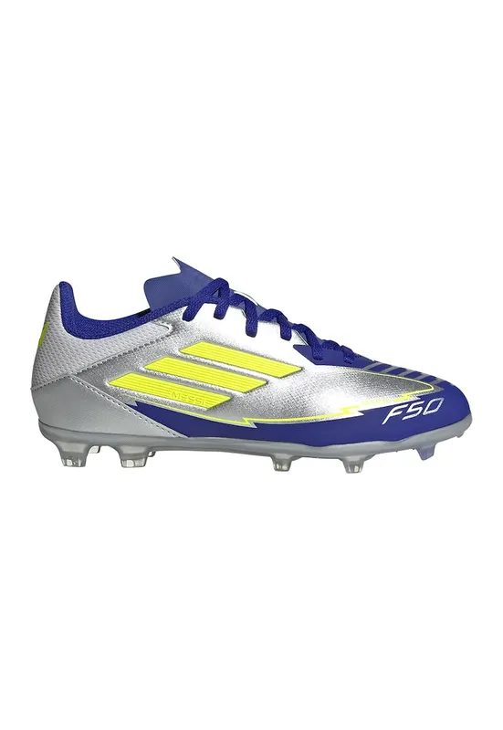 Pantofi pentru fotbal F50 League Messi - Albastru/Argintiu