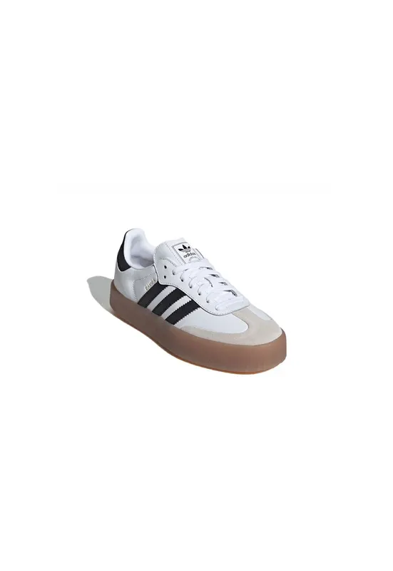 Pantofi sport pentru dama - piele naturala - Alb/Negru