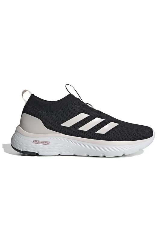 Pantofi sport slip-on Cloudfoam - Alb fildes/Negru