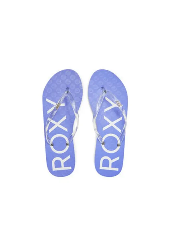 Papuci flip-flop dama ARJL100915 - Sintetic - 41 EU - Albastru/Transparent