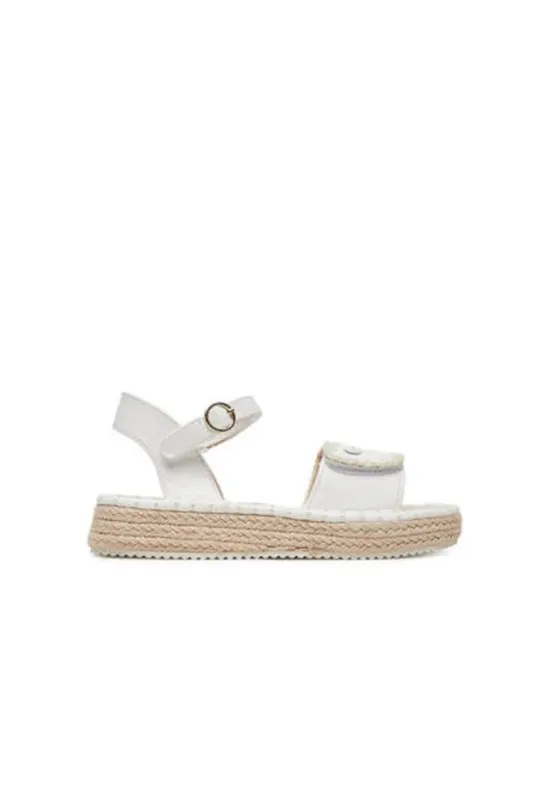 Espadrile dama 45643 - Piele ecologica - Alb - Alb