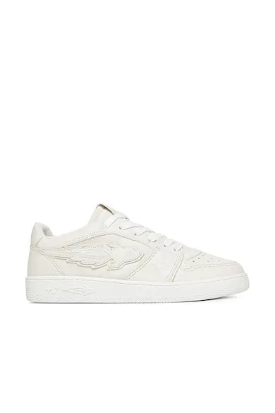 Pantofi sport barbati - BB5003 PX496 - Piele naturala - Alb