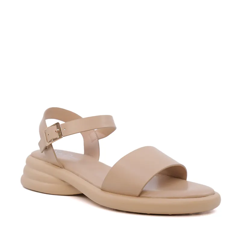 Sandale femei Solo Donna bej din sintetic 2547DS8993BE — imaginea 2