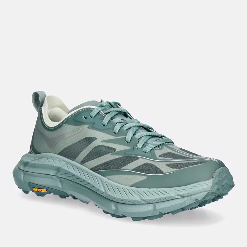 Pantofi sport bărbați Hoka Mafate Speed 4 Lite verde 3971BPS1168450V — imaginea 2