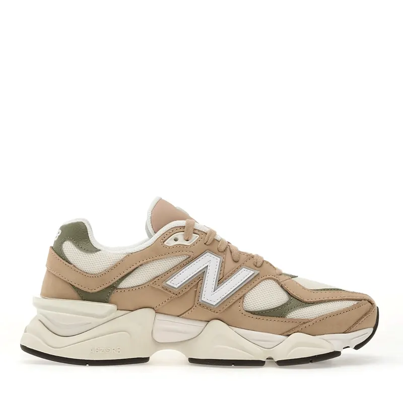 Sneakers femei New Balance 9060 nude din piele și textil 2871DPS90606BIVNU