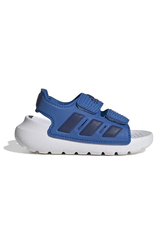 Sandale cu talpa wedge si inchidere velcro Altaswim 2.0 - Albastru inchis