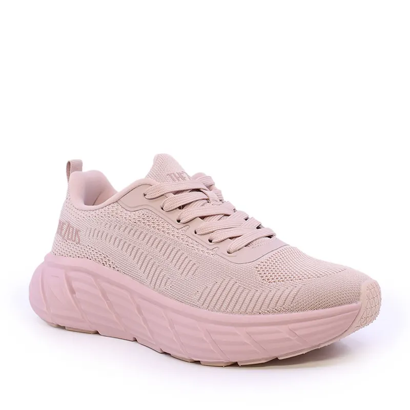 Sneakers ușori femei Thezeus roz din textil 3731DPS5001RO — imaginea 2