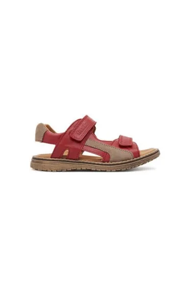 Sandale barbati G3150280-2 - Piele naturala - 35 EU - Rosu