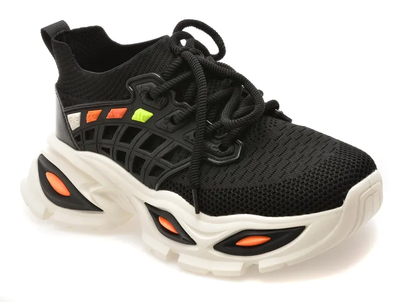 Pantofi sport GRYXX negri, 351213, din material textil