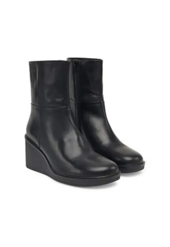 Botine dama pana la glezna - 305573476 - piele naturala