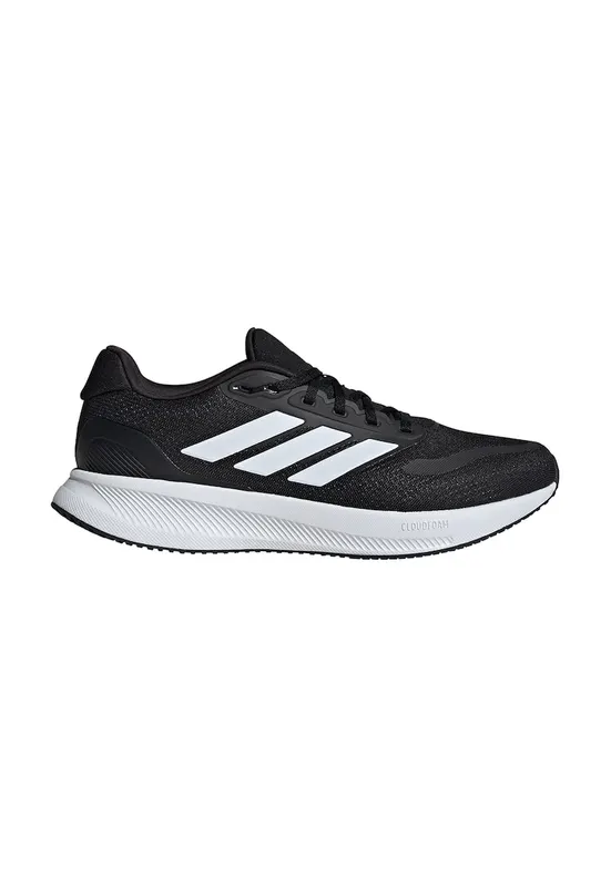 Pantofi Runfalcon 5 Wide pentru alergare - Negru/Alb optic