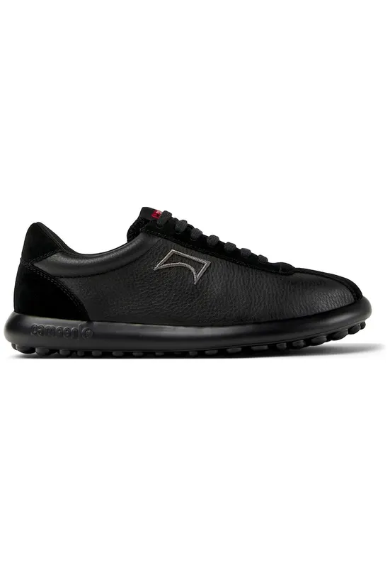 Pantofi sport din piele cu garnituri din piele intoarsa Pelotas XLF - Negru