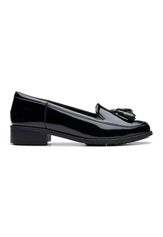 Pantofi loafer de piele cu canafi Edge - Negru stins