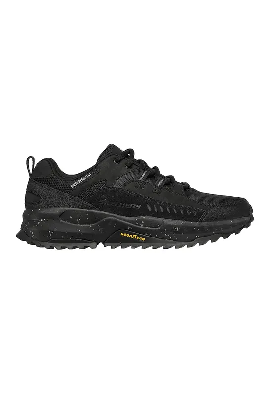 Pantofi sport cu finisaj rezistent la apa si garnituri de piele intoarsa Bionic - Negru