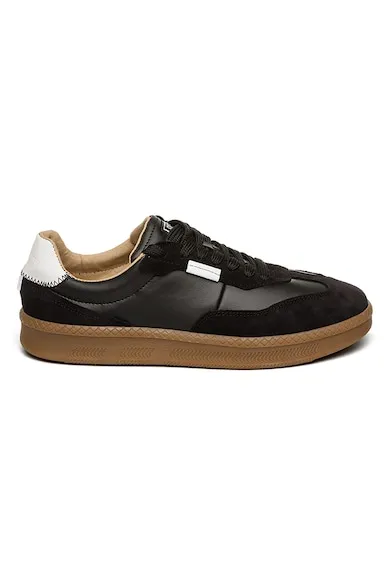 Pantofi sport Euphoria low-cut cu sireturi - Negru