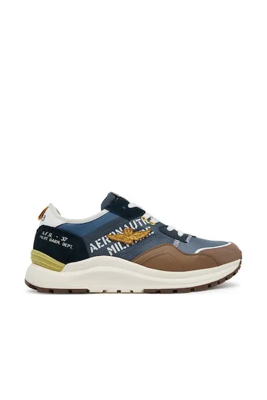 Pantofi sport barbati - 251SC286CT3543 - Piele naturala - Multicolor