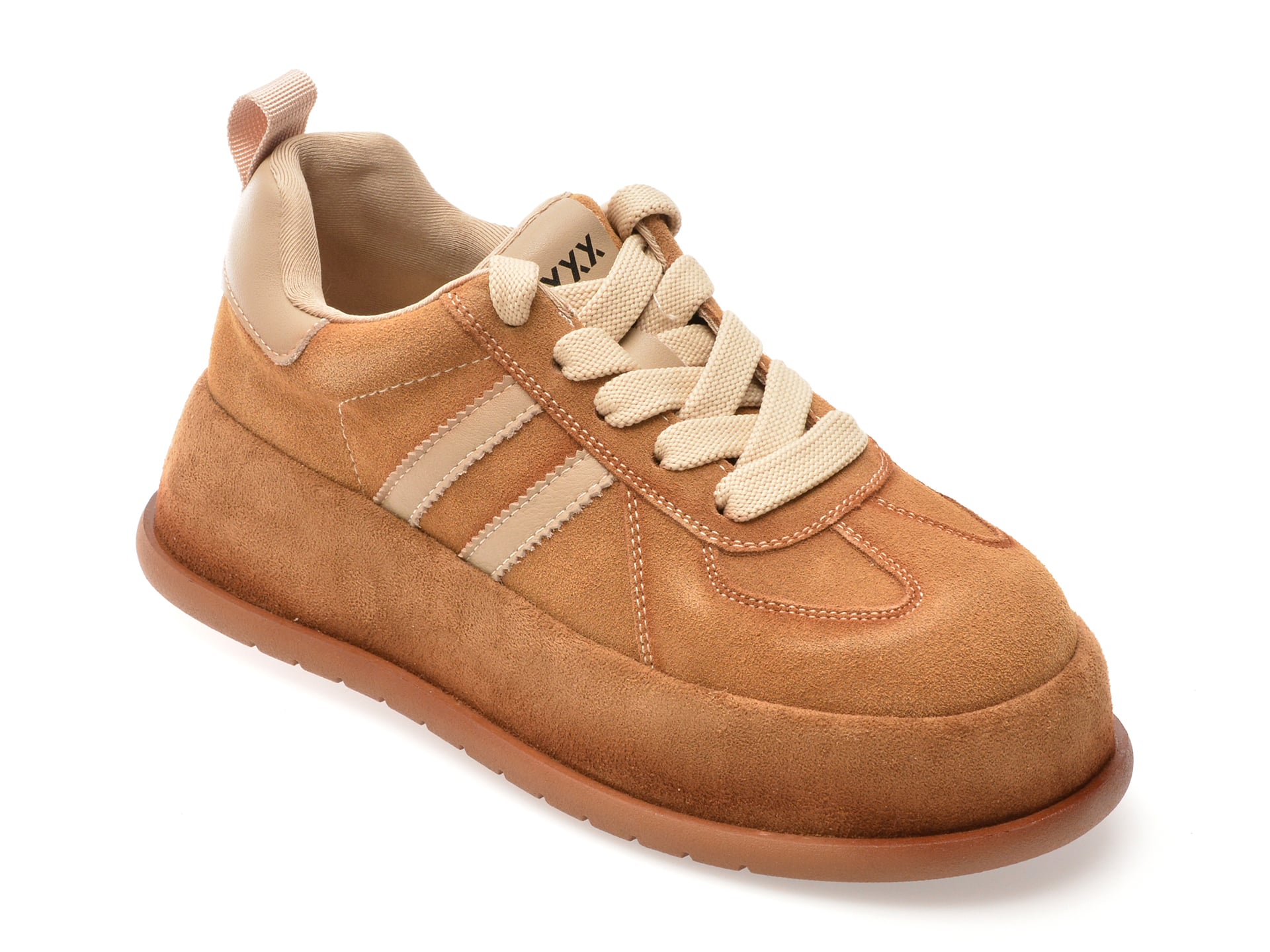 Pantofi sport GRYXX maro, 89106, din piele intoarsa